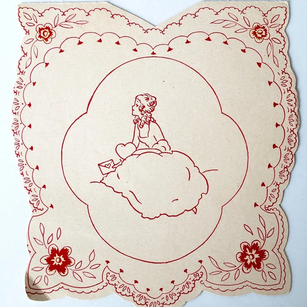 Antique Valentine circa 1930